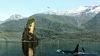 NEW EDDYSTONE ROCK WITH ORCAS
