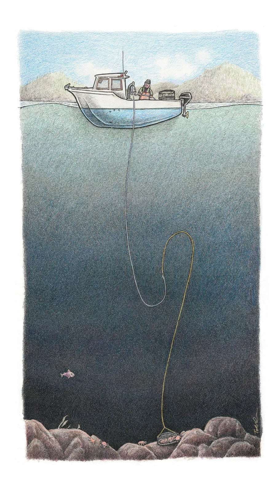CRAB POT PRINT