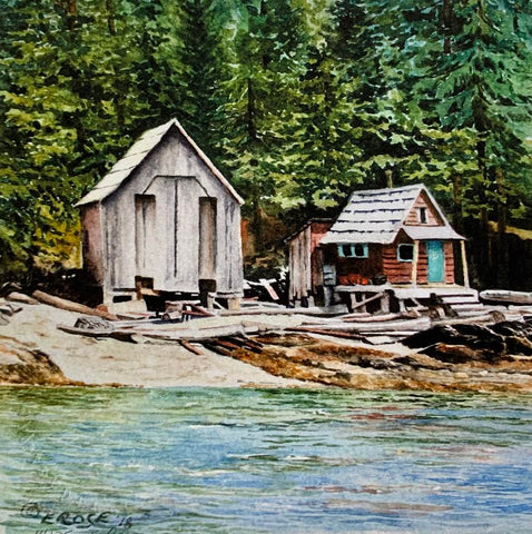 BOAT HOUSE AND CABIN