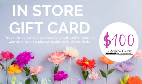 $100 IN STORE GIFT CARD