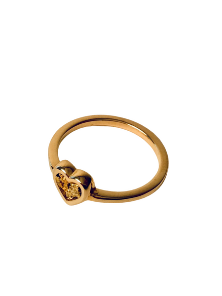 HEART RING 14K