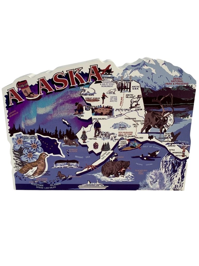 ALASKA STATE MAP