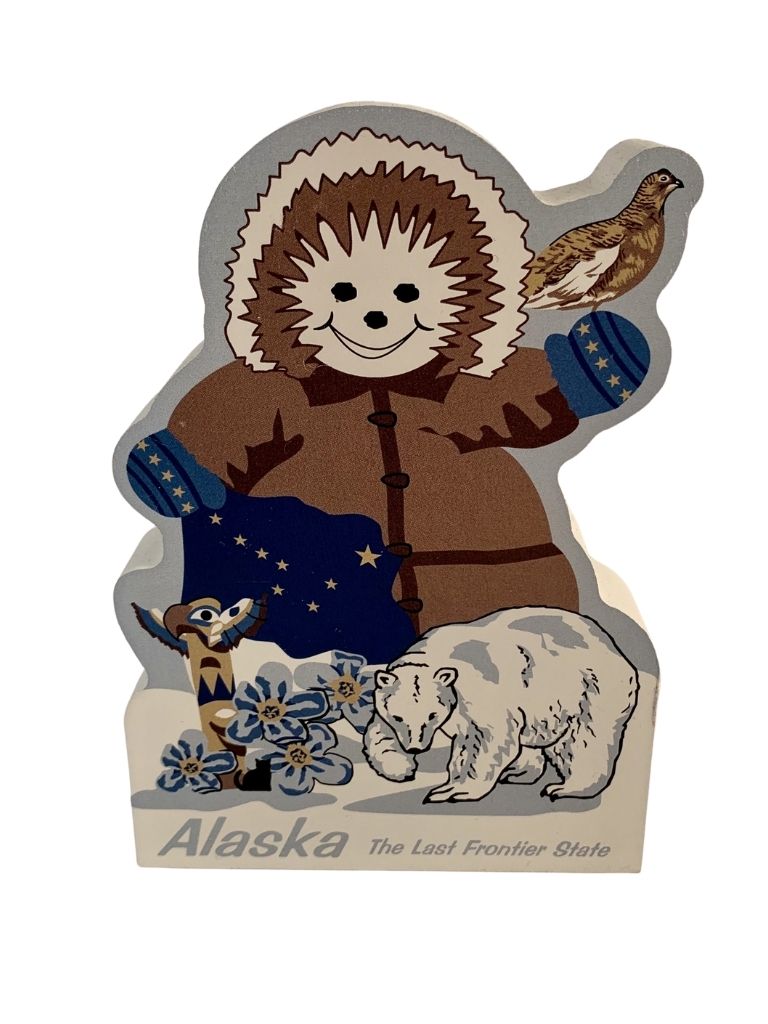 ALASKA STATE SNOWMAN