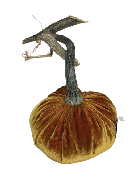 D'OR VELVET PUMPKIN 4"