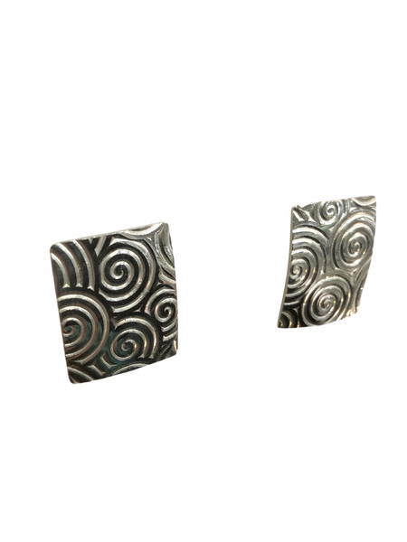 WAVE POST EARRINGS