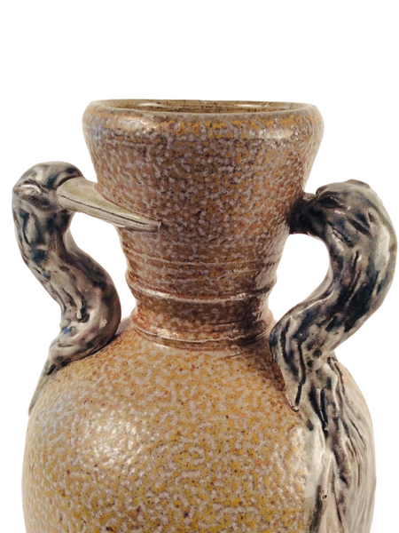 VASE WITH HERONS