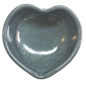 MEDIUM HEART BOWL DENIM BLUE