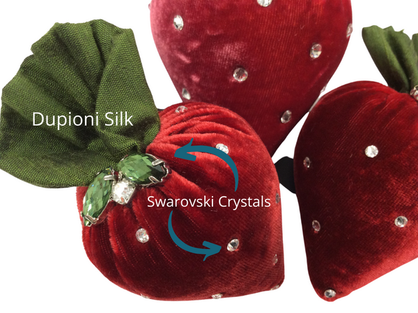 SMALL CHERRY CRYSTAL STRAWBERRY