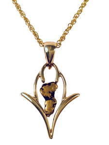 GOLD ARROW PENDANT