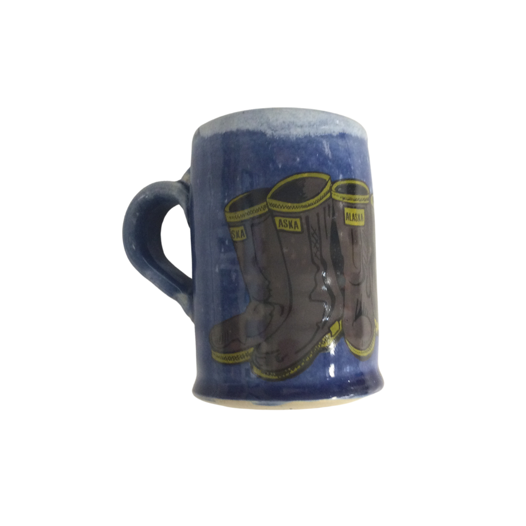 XTRA TUF MUG BLUE 8 OZ