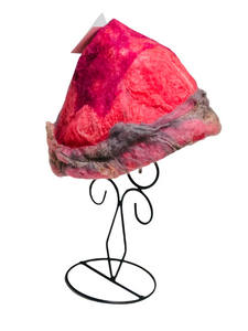 FELTED HAT RASPBERRY SHERBERT