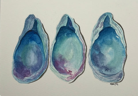 THREE OYSTERS