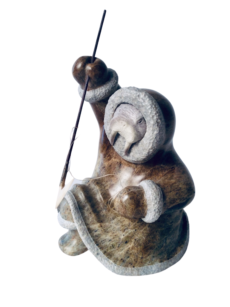 SHAMAN WALRUS TRANSFORMATION HUNTER KNEELING 8"
