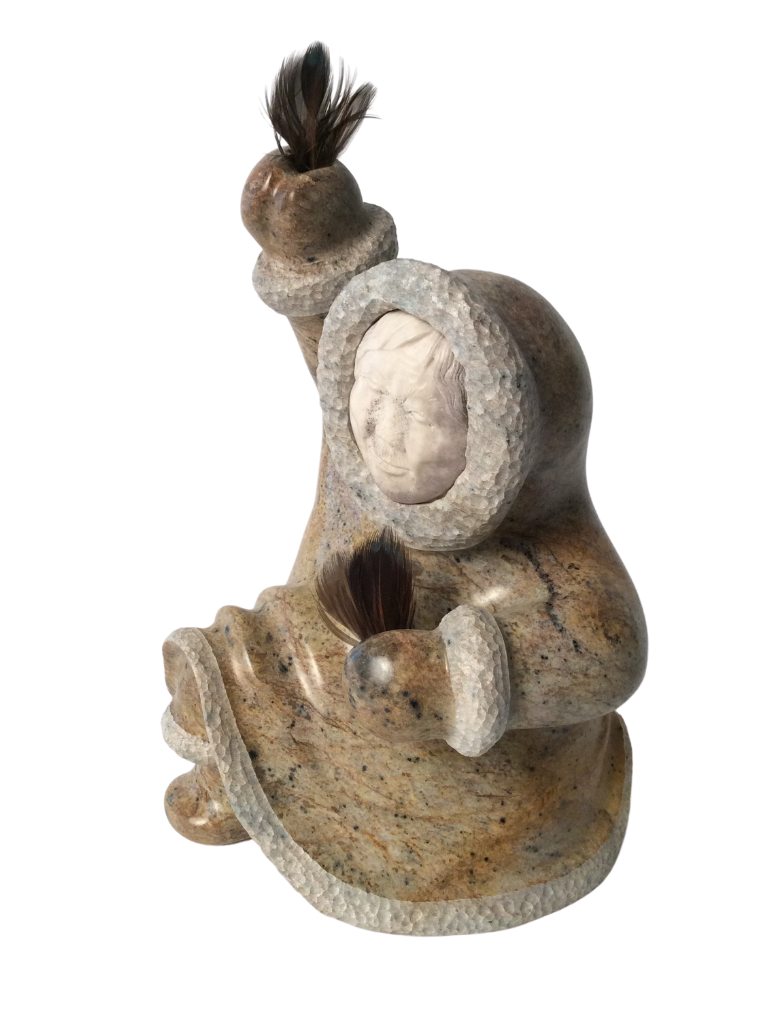 INUIT DANCER KNEELING 8"