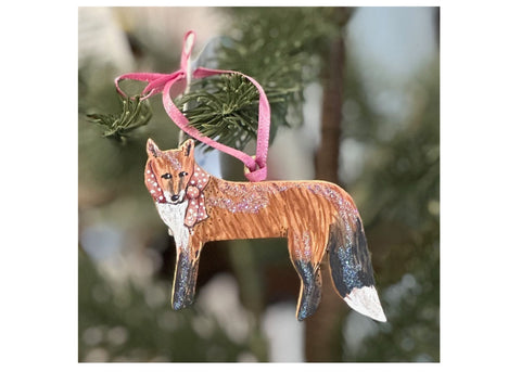 RED FOX ORNAMENT