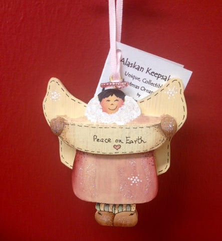 ESKIMO ANGEL WITH HALO