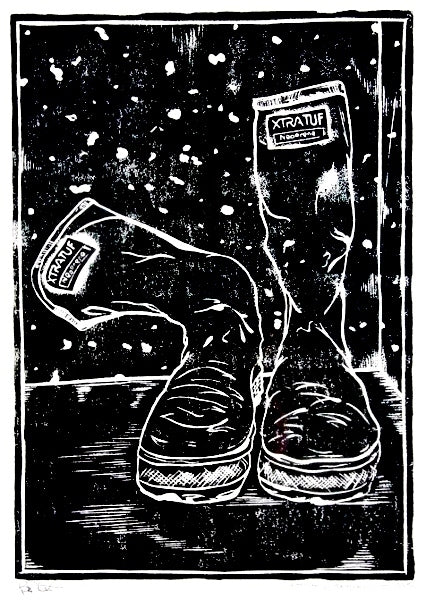 LEGENDARY WOODBLOCK PRINT