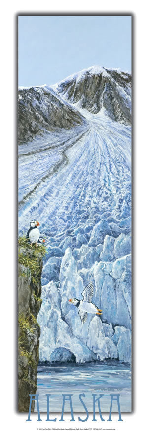 ALASKA PUFFIN POSTER