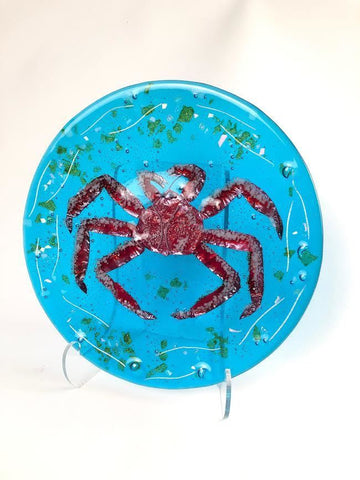 ROUND CRAB PLATE 12"