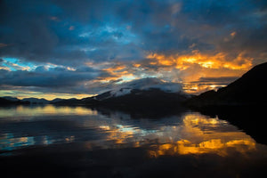 NEETS BAY 12X8 PHOTO ON METAL