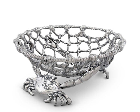 CRAB AND NET FRUIT BASKET