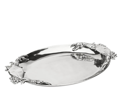 CRAB OVAL PLATTER