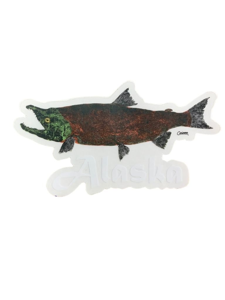 SALMON WITH ALASKA TRANSPARENT BACKGROUND