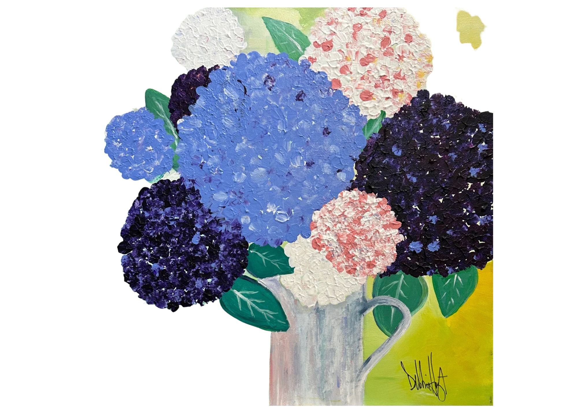 GOOD MORNING ORIGINAL ACRYLIC