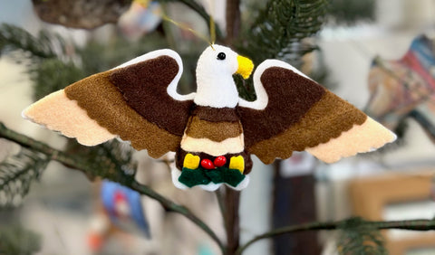 AMERICAN EAGLE ORNAMENT