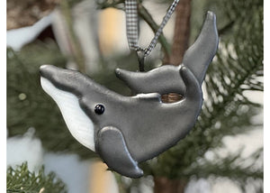 HUMPBACK WHALE STEEL BLUE