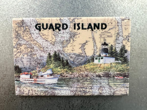 GUARD ISLAND MAGNET