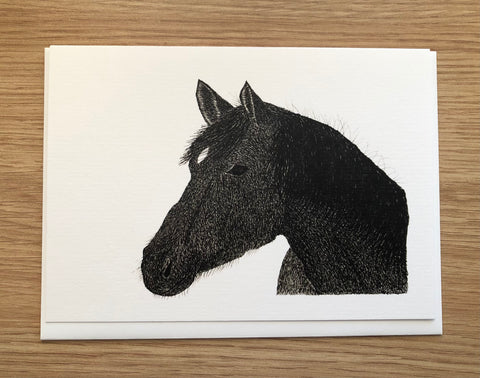 HORSE ART CARD