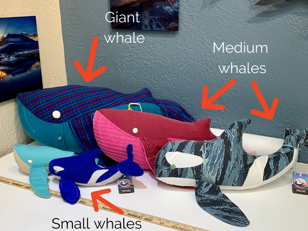 GRAY AND FUZZY MEDIUM ORCA
