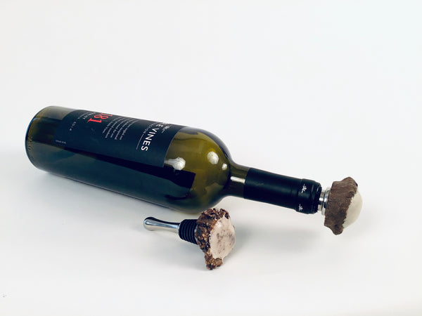 ANTLER ROSETTE WINE STOPPER