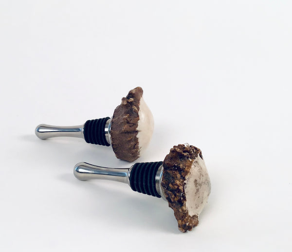 ANTLER ROSETTE WINE STOPPER