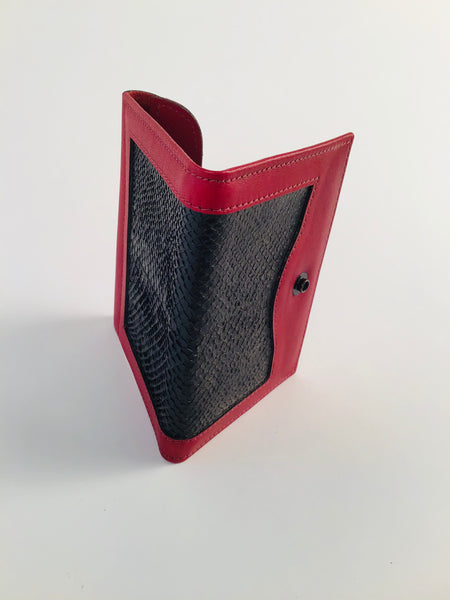 RED PASSPORT CASE
