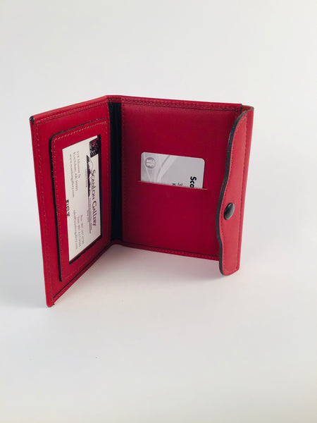 RED PASSPORT CASE