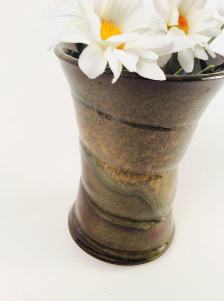 EARTH FLARED VASE TALL