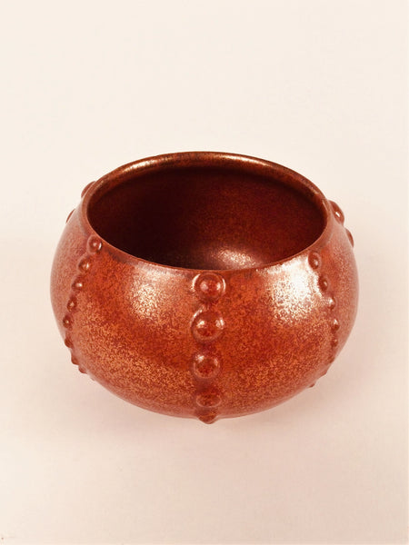 COPPER RED SEA URCHIN BOWL