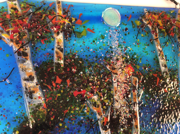 HANGING BIRCH 12" X 8.5"