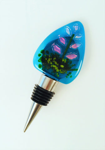 AQUA GLASS WINE STOPPER