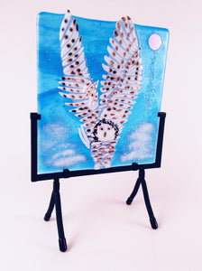 OWL ON STAND 10"