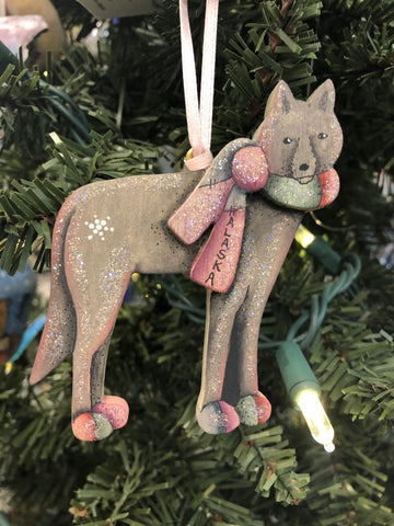 WOLF ORNAMENT