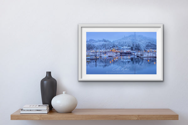 SNOWY THOMAS BASIN 18X12