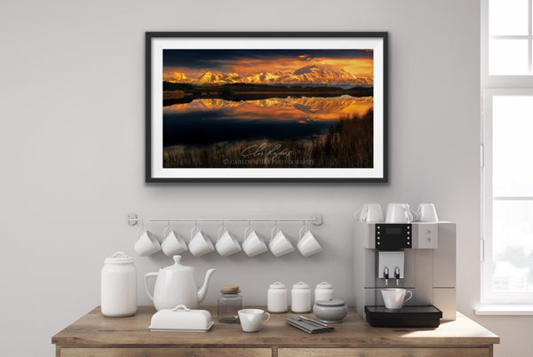 DENALI'S REFLECTIONS 24X12