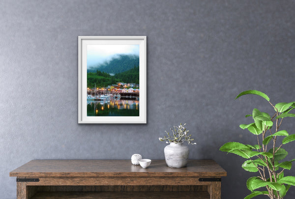 MORNING AT THOMAS BASIN PORTRAIT 12X18