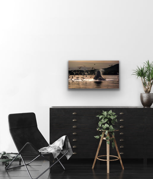 THE FEAST PHOTO ON METAL 24X12