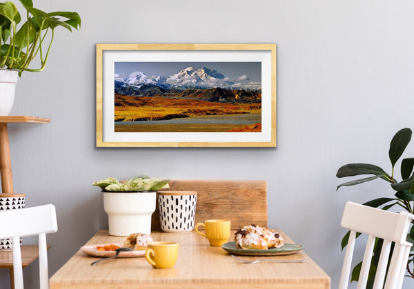 DENALI MT MCKINLEY 18X12 PRINT