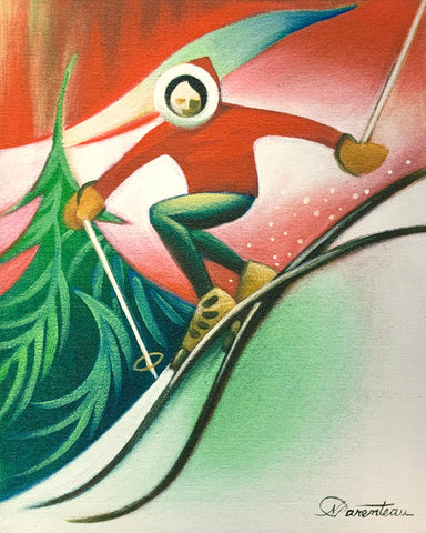 RETRO SKIER