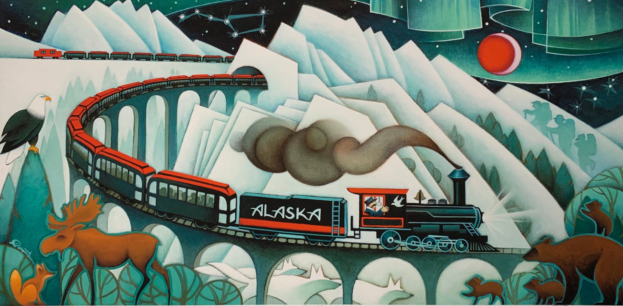 TRAINS OF ALASKA LARGE